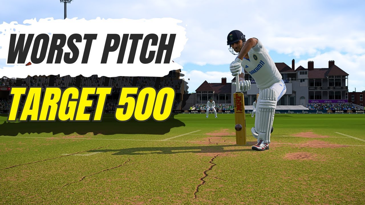 Can I Chase 500 Runs On The Worst pitch Against South Africa