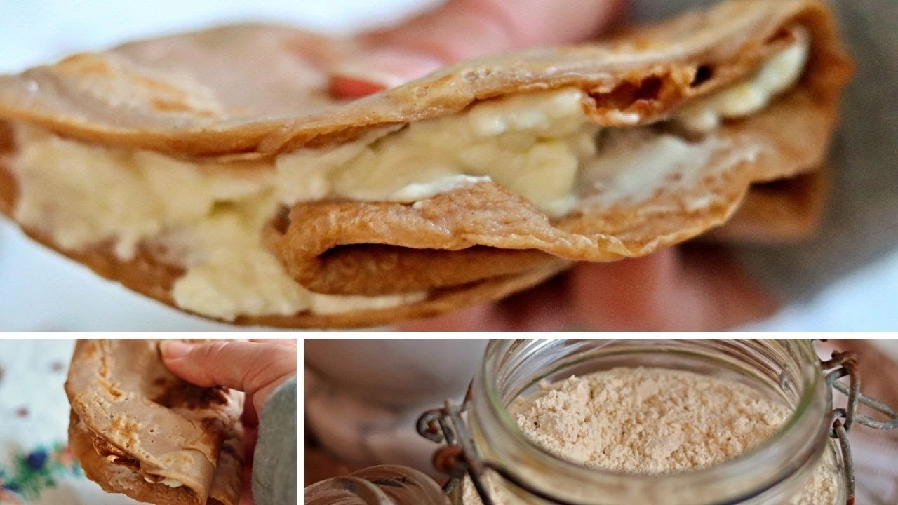 CIACCI MONTANARI | CREPES CON FARINA DI CASTAGNE | RICETTA FACILE e VELOCE