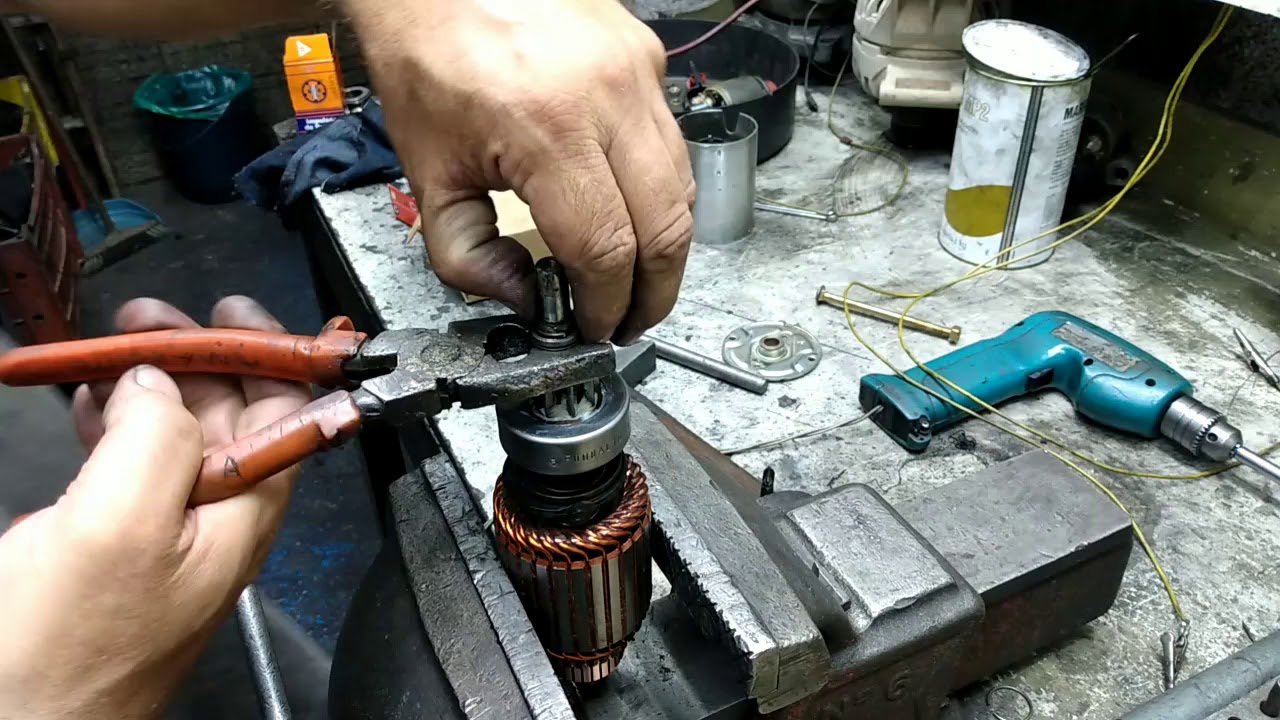 motor de partida gerador