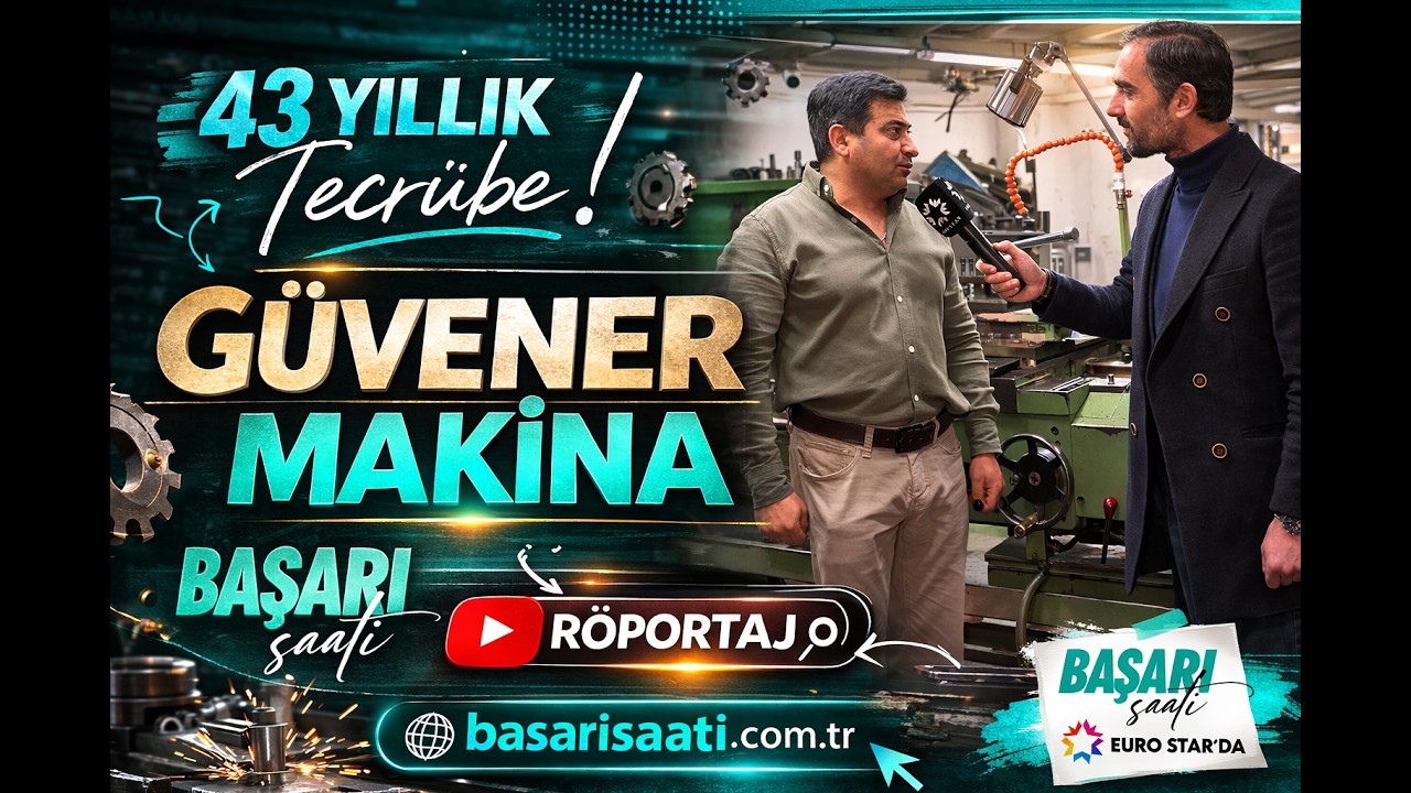 🔧 43 Yıllık Tecrübe! | GÜVENER MAKİNA Bayrampaşa | Talaşlı İmalat Makine Revizyonu 🇹🇷