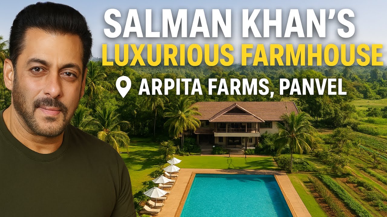 Inside Salman Khan’s Luxurious Panvel Farmhouse | Arpita Farms Full Tour 2025