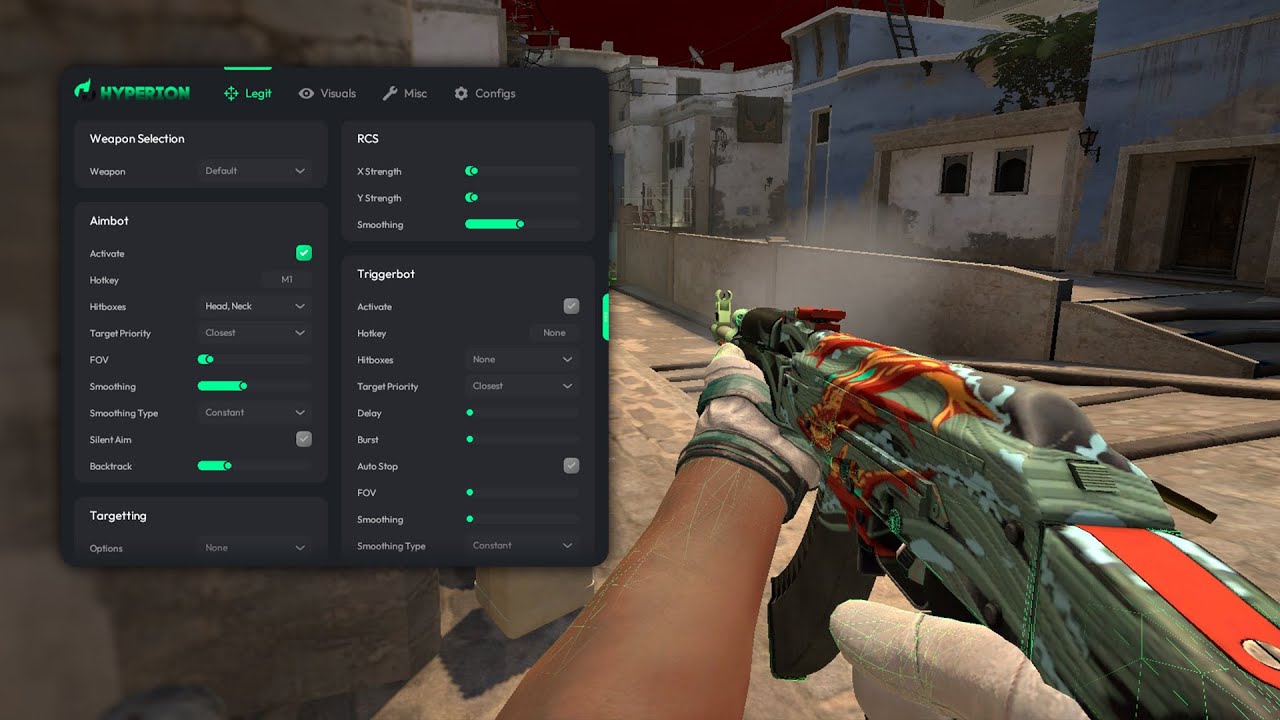 Live Legit Cheating 😮 (ft hyperion.vip / selectfire) (non prime :////)
