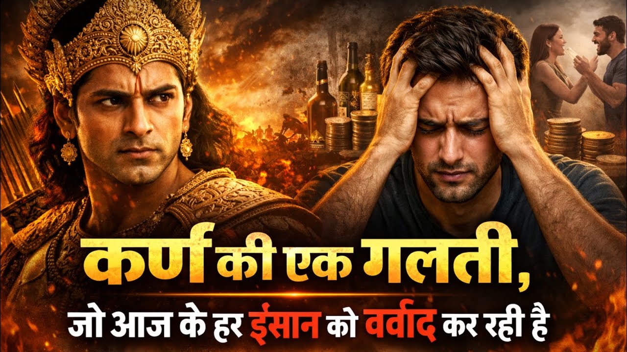 🔴 कर्ण की एक गलती, जो आज के हर इंसान को बर्बाद कर रही है |#motivational kahani 2026,#kathax #video 