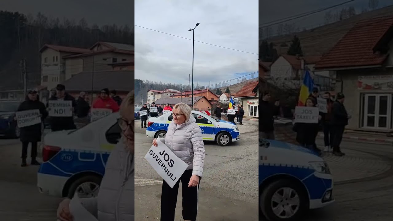 Live: Protest la Petrila