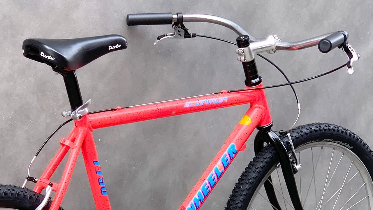 vintage mtb bike build - neo retro single speed