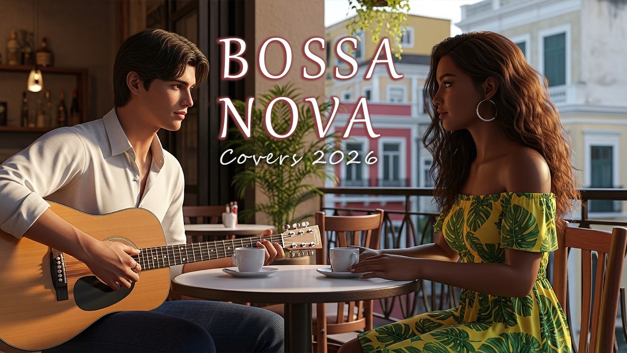 2026 Bossa Nova Covers | 50 Popular Songs ✨ Soft Bossa Nova music for Work, Study & Relax