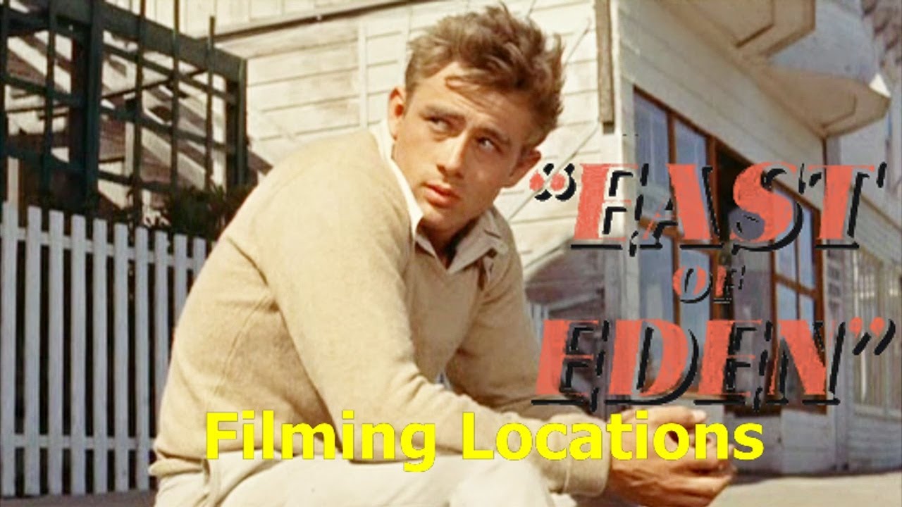 East of Eden 1955 ( FILMING LOCATION ) OPENING SCENE MENDOCINO JAMES DEAN