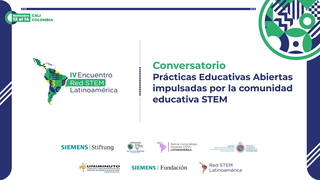 Conversatorio: Prácticas Educativas Abiertas impulsadas por la comunidad educativa STEM