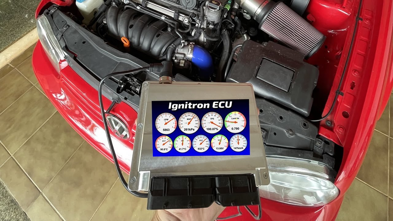 Primeira partida do MK4 2.5 Turbo DSG com a IgnitronECU - Programável Gringa!