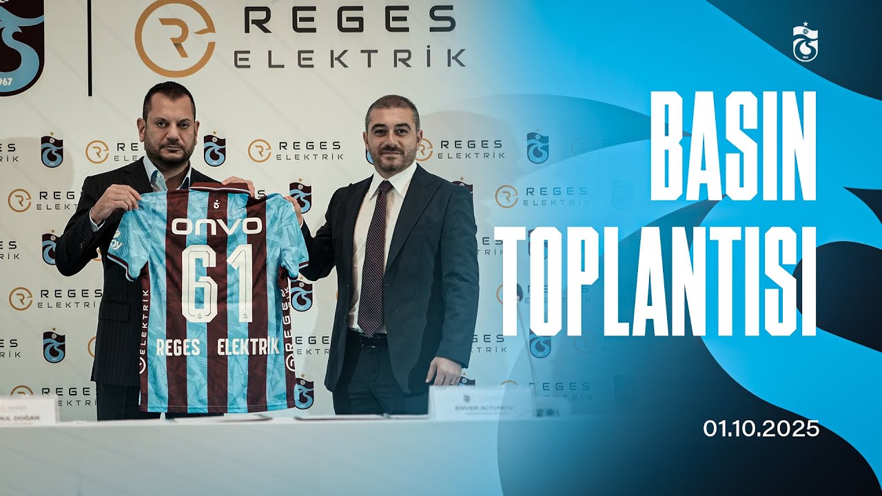 Sponsorluk Anlaşması | Trabzonspor x Reges Elektrik