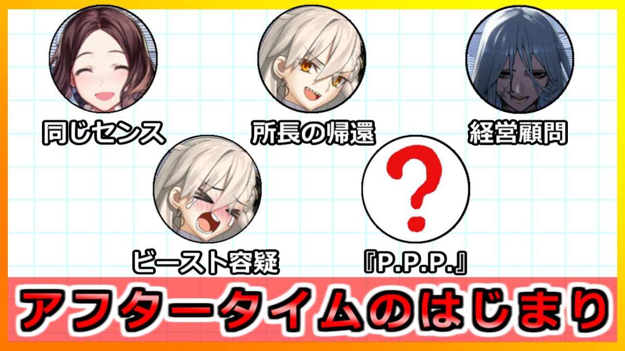 【ネタばれ注意！！】『アフタータイムのはじまり』まとめ【FGO】