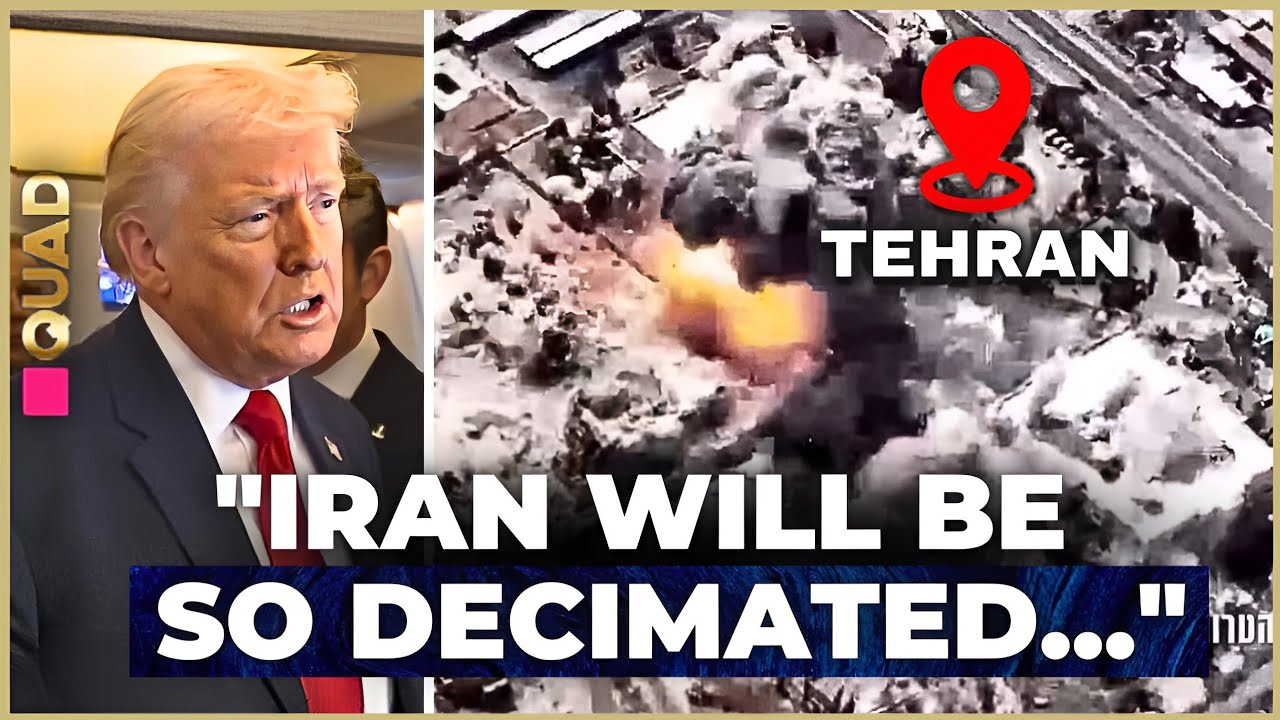 🇮🇷 Iranian Mullahs TERRIFIED after Trump Responds To Rumors of 'Ground Invasion'