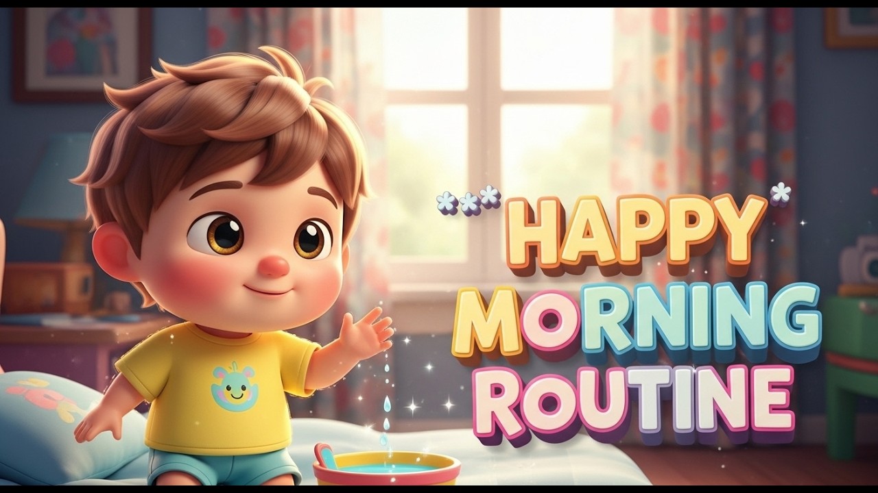 Happy Morning Routine – Nursery Rhyme, Cheerful Wake Up, and Playful Morning Fun