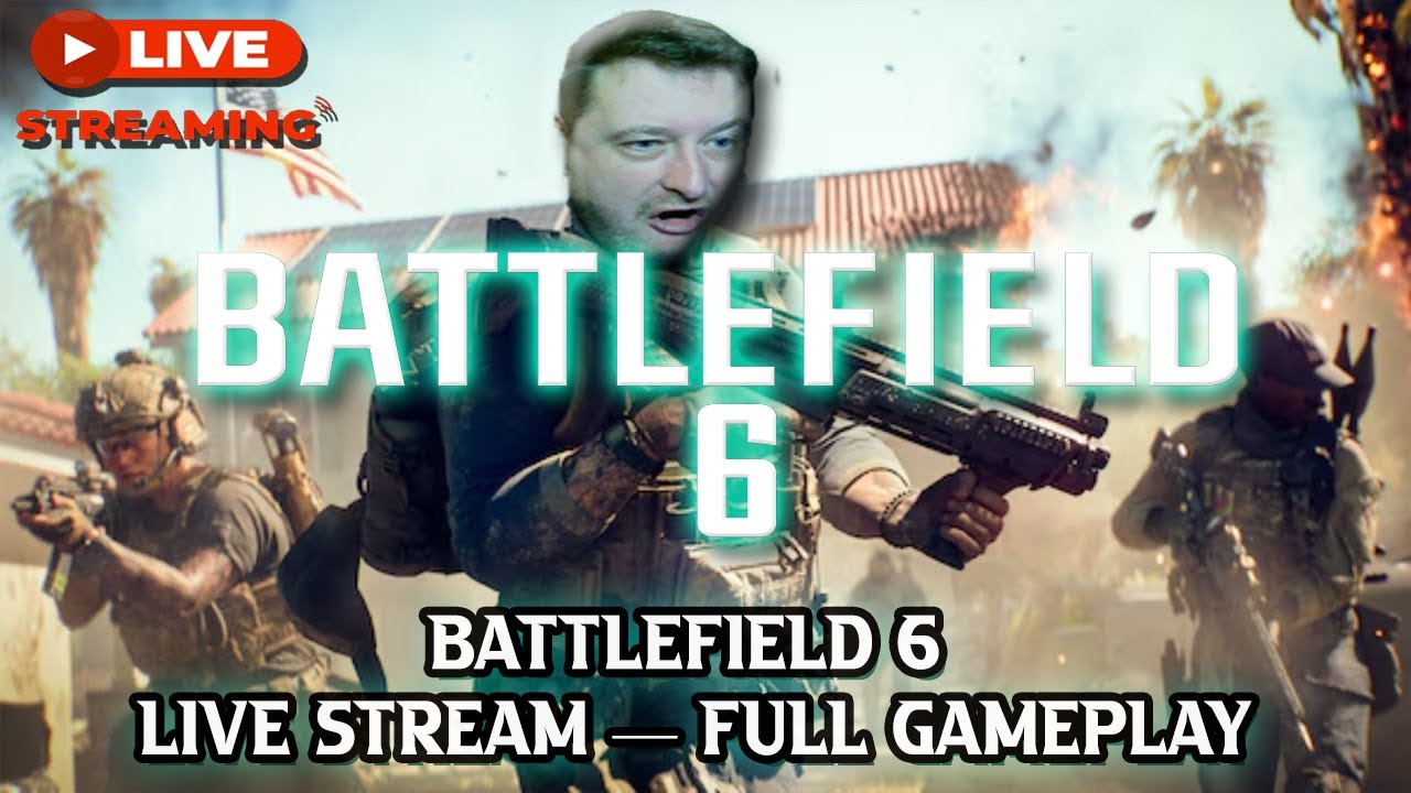 🔴LIVE STREAM🔴 TLD GAMING - Battlefield 6 Live Stream &mdash; Full Gameplay