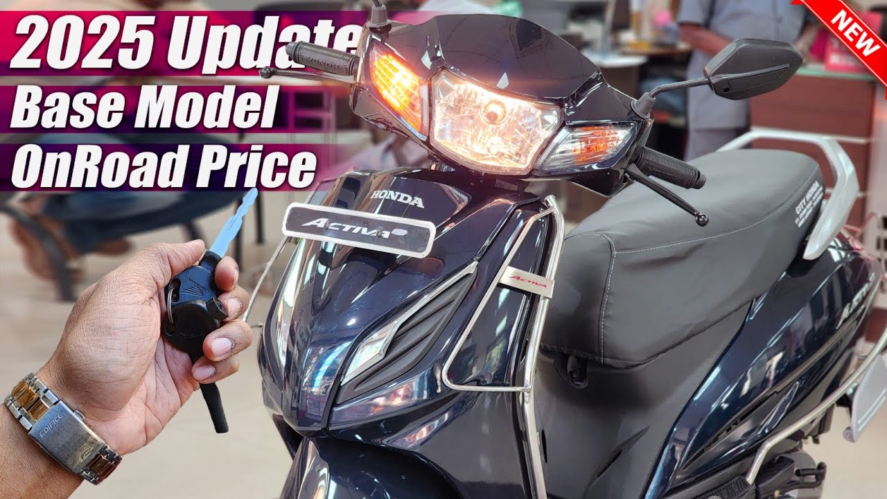 2025 Honda Activa 110 Facelift Base Model, On Road Price, Mileage, Features