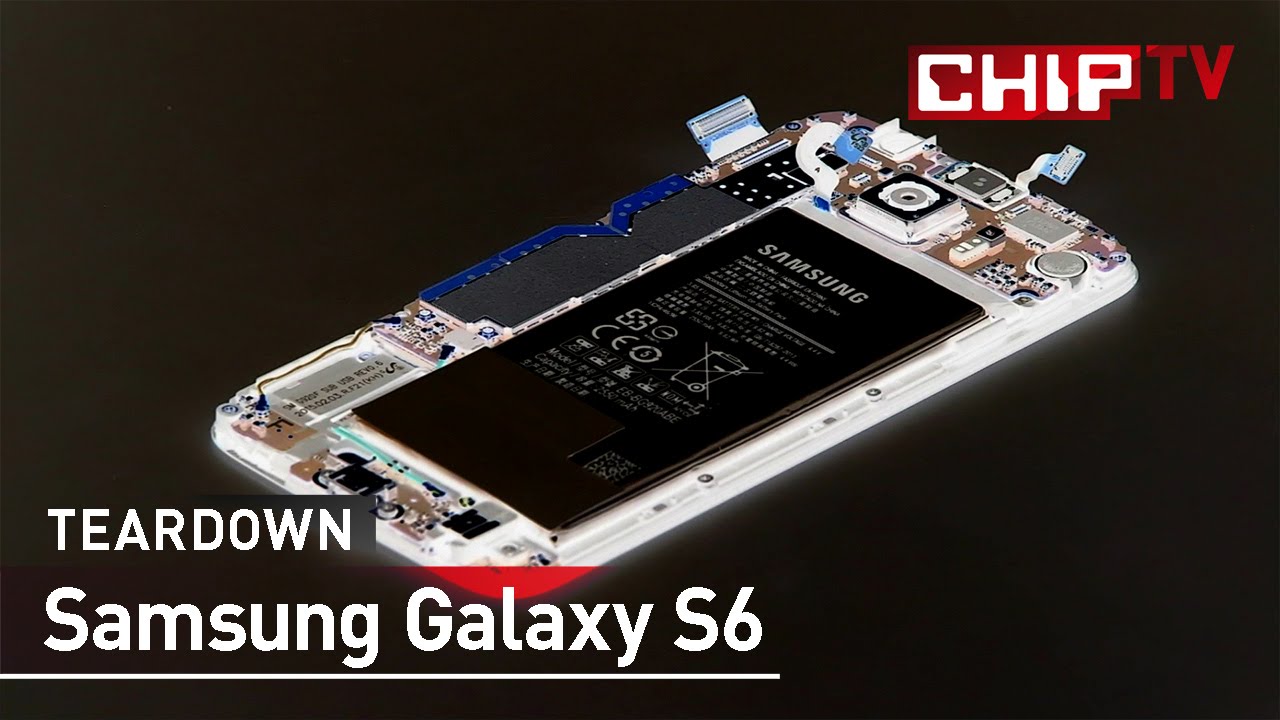 Galaxy S6 im Teardown in alle Einzelteile zerlegt | CHIP