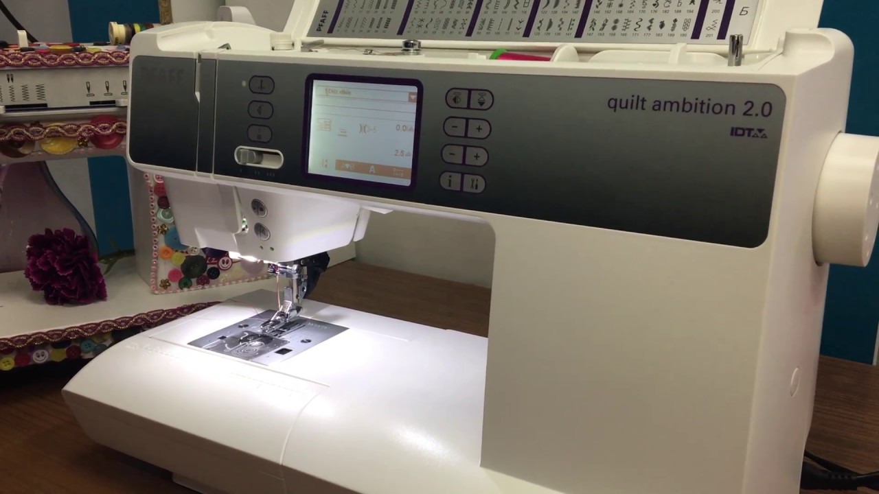 PFAFF AMBITION 2.0 KOLAY KENAR KIVIRMA TEKNİĞİ
