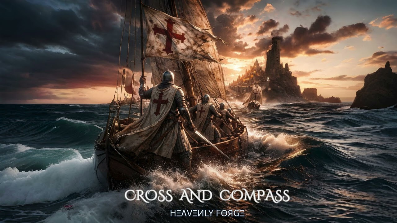 ⚓ CROSS AND COMPASS ⚔️| Epic Crusader Sea Shanty | Medieval Sailing Anthem | Christian Folk Song