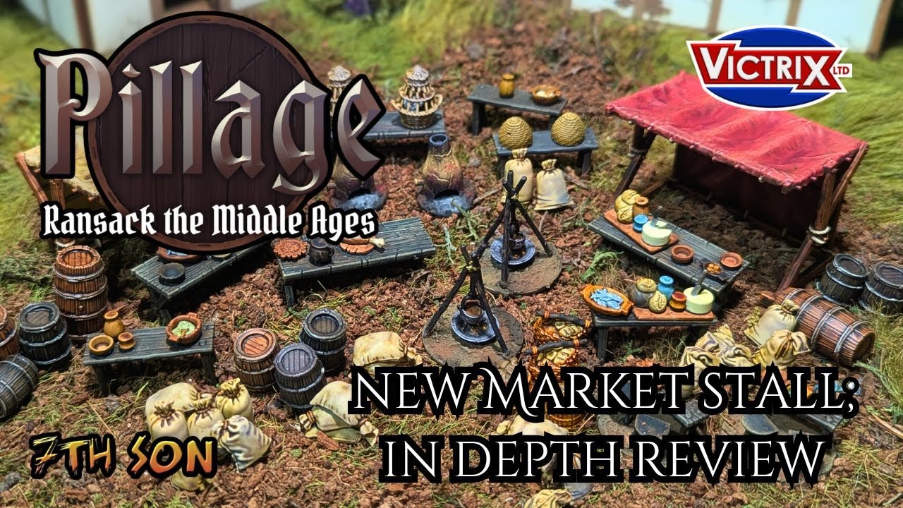 Набор для игры в рыночные прилавки PILLAGE — полный обзор