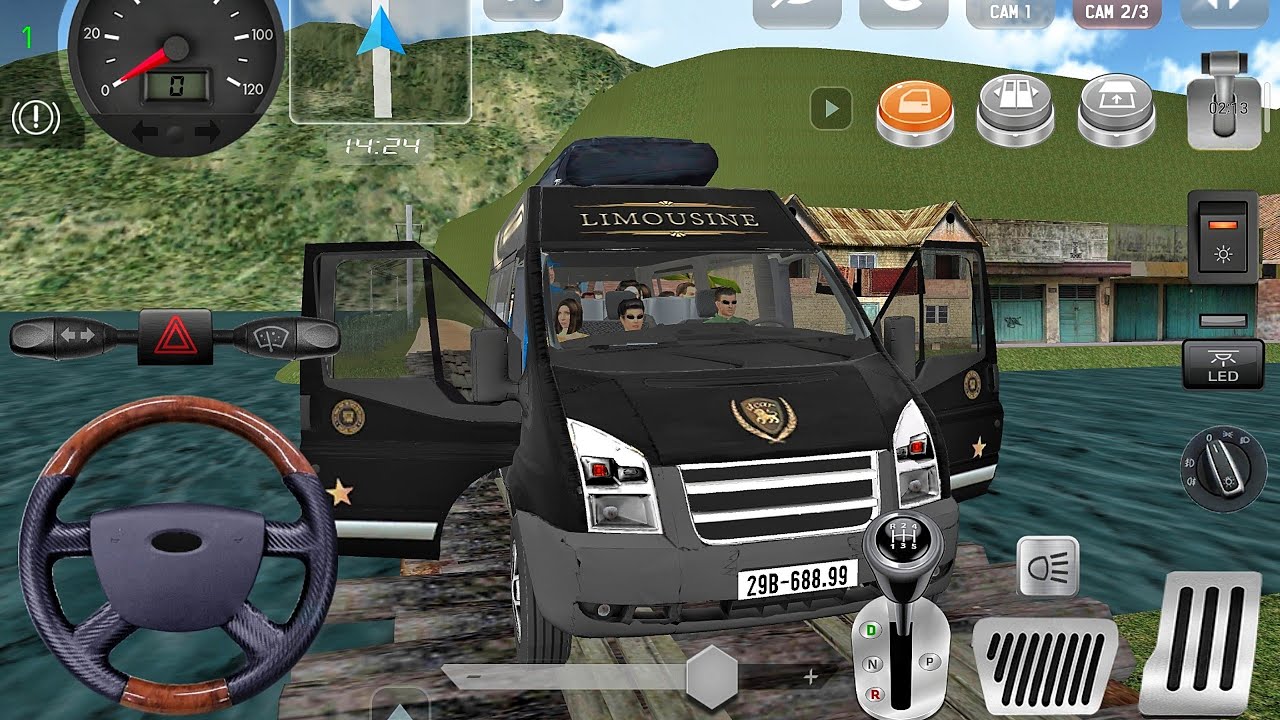 New Minibus Simulator Vietnam 2026 - Limousin Real MiniBus Offroad Drive - Bus Game Android Gameplay