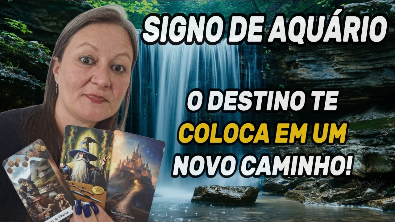 ♒ AQUÁRIO – 🔮 UMA MUDANÇA IMPORTANTE MUDA SUA VIDA RADICALMENTE! NOVA ROTA! 🌪️