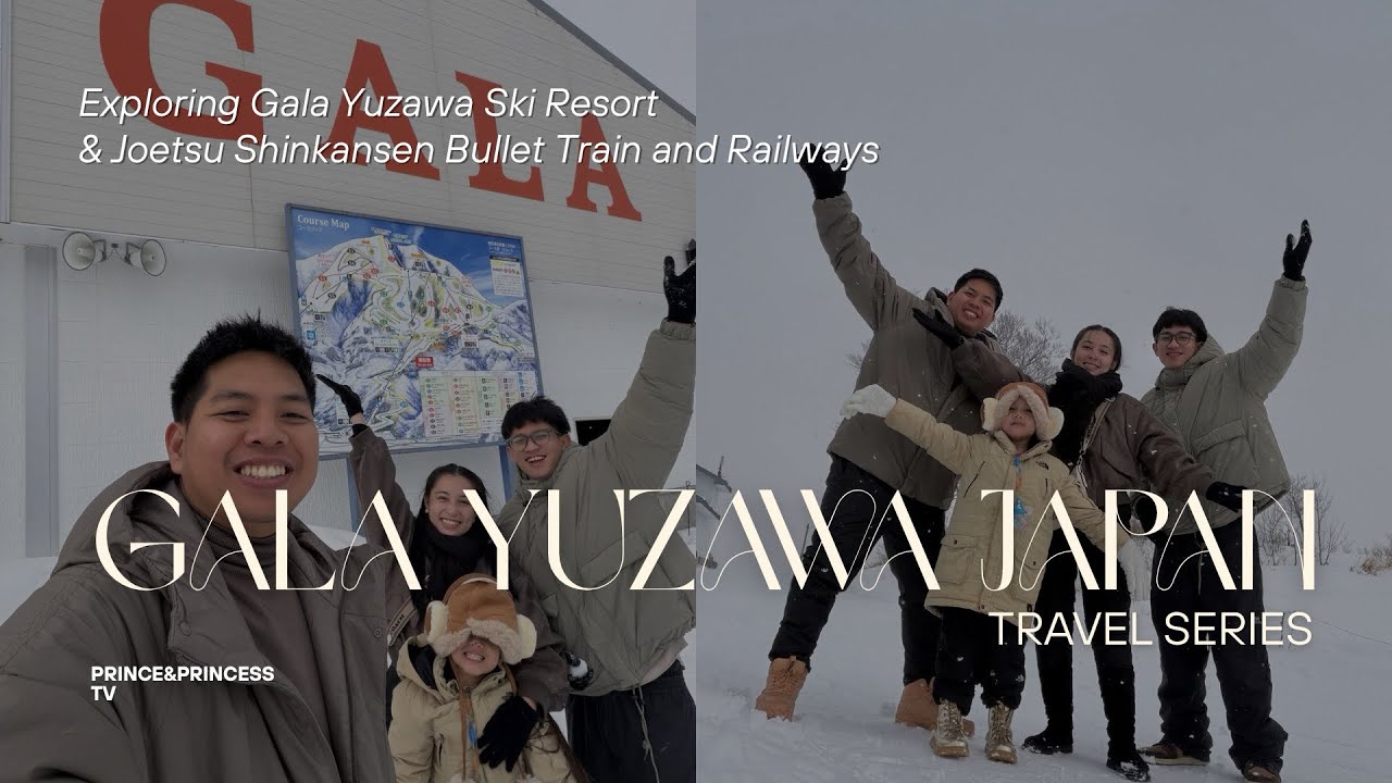 GALA YUZAWA JAPAN | Snow Ski Resort and Joetsu Shinkansen 