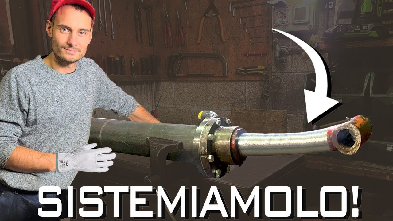 Cilindro idraulico DISTRUTTO! Lo ricostruiamo DA ZERO
