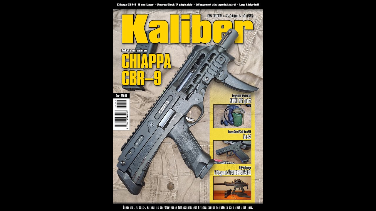 CHIAPPA CBR-9 Black Rhino 9 mm Luger – 2. rész