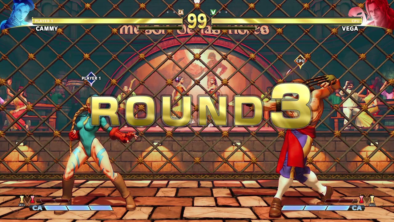 STREET FIGHTER V Cammy vs Vega