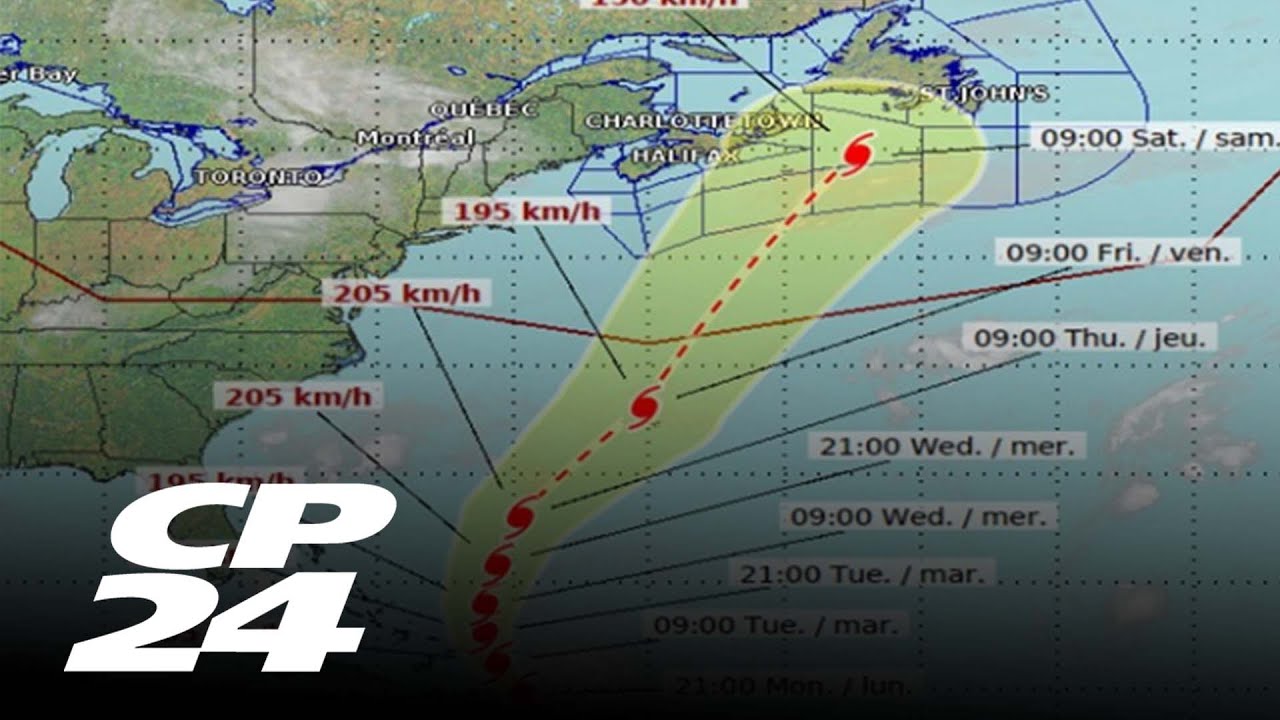 Hurricane Fiona forecast to enter Atlantic Canada
