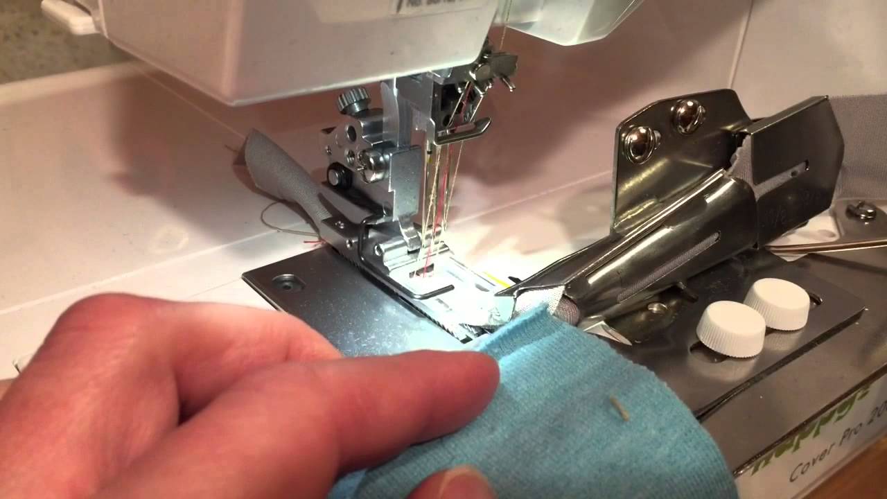 Janome Cover Pro 2000 Teil 4 Einfasser (tape binder)