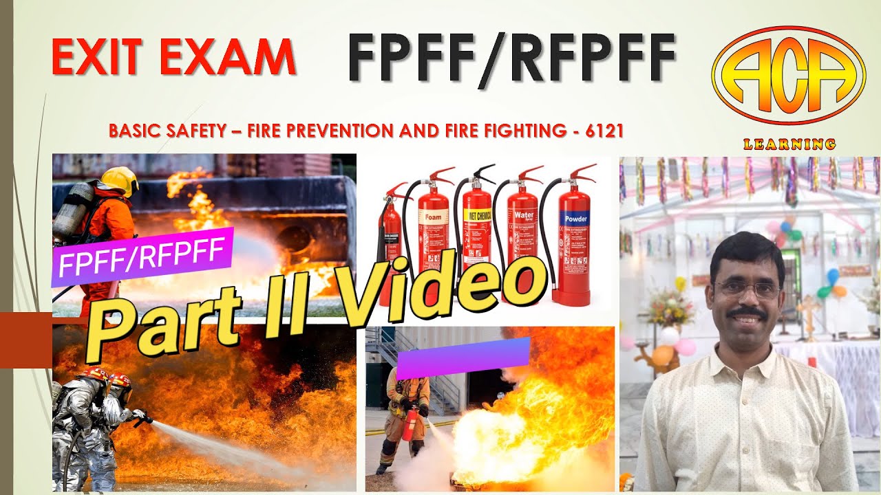 FPFF or RFPFF EXIT EXAM QUESTION AND ANSWER PART II