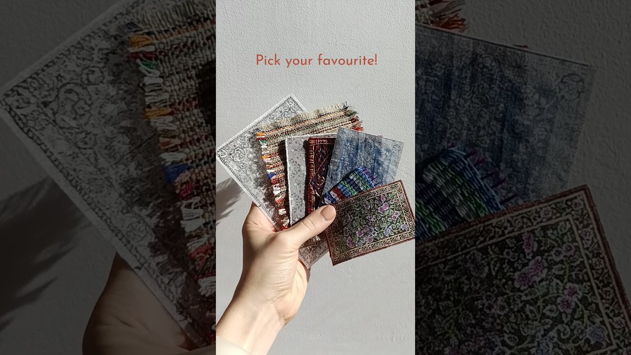 ALL MY MINI RUGS! | Pt. 1 #miniatures