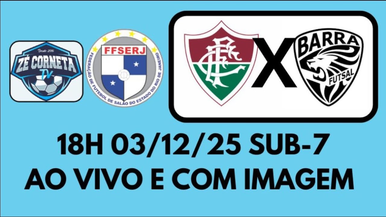 FLUMINENSE X BARRA | SUB-7 FEDERAÇÃO SEMIFINAL  | 03-12-25