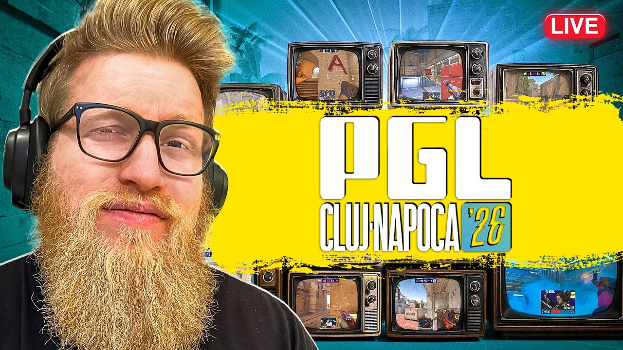🔴  PGL Cluj-Napoca 2026 - Group Stage: Round 4 WATCH PARTY | fl0m
