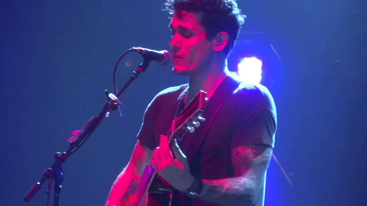 John Mayer - All Night Long (Lionel cover) Speak For Me live Rod Laver Arena Melbourne