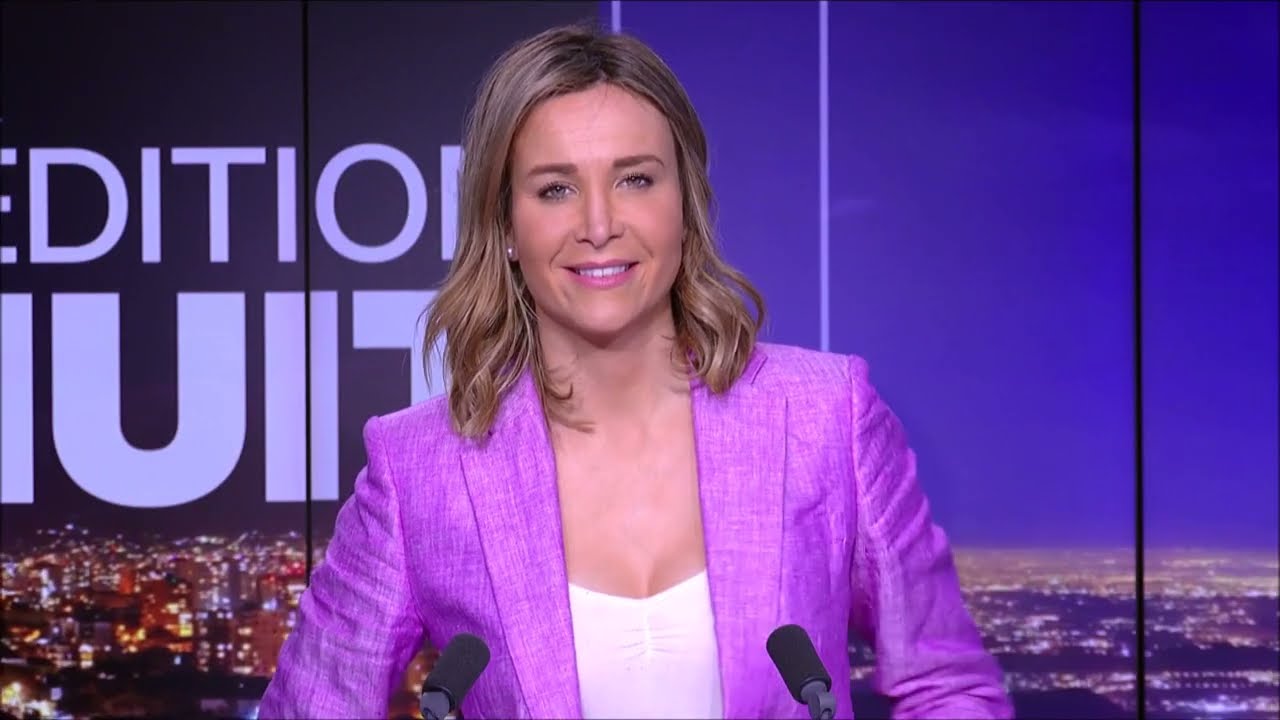 Aude Kersulec pr&eacute;sente l'&Eacute;dition Nuit le 24 septembre 2025 sur France 24
