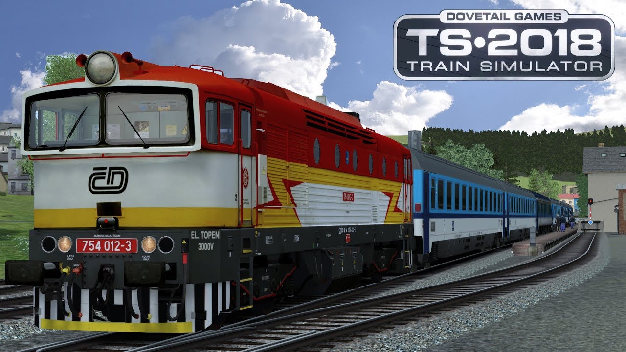 Train Simulator 2018 | Uherské Hradiště - Luhačovice 2/2 - Rx 889 Slovácký expres