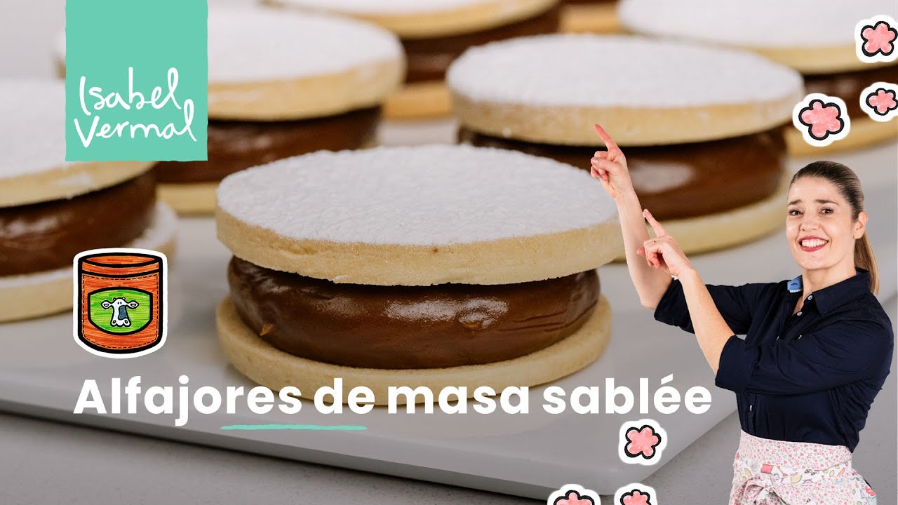 Alfajores de masa sabl&eacute;e