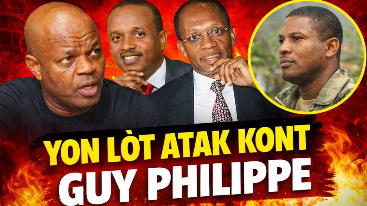 NOU TE GENTAN WÈ SA..GUY PHILIPPE PRAN GWO FRAP..MEN NON YO AK TOUT SEKTÈ YO/Esdras