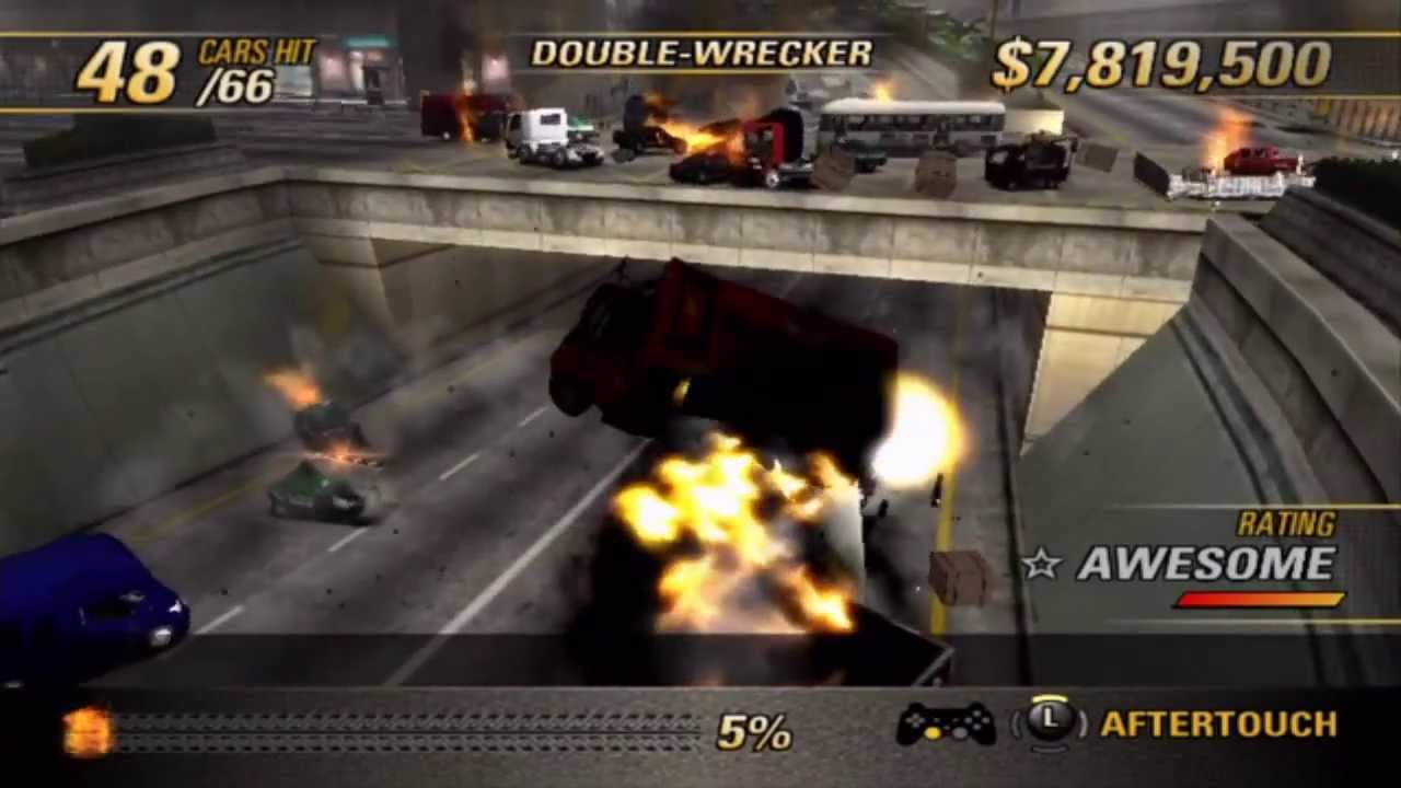 Burnout Revenge (PS2) Gameplay