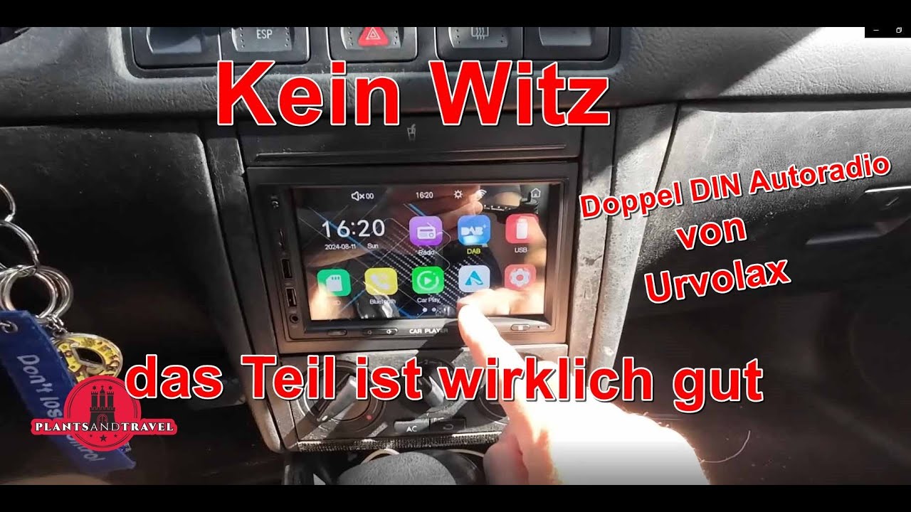 Ich bin echt Begeistert, DIN 2 Autoradio von Urvolax UR76C hat es in sich. mit Carplay und Equalizer