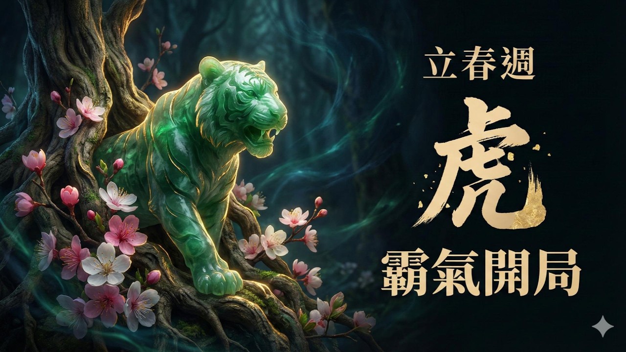 屬虎人恭喜！2月1日起鎖定「這個方位」，迎接2月4日立春的第一道財氣，老師洩天機：這是你翻身的黃金起跑線。