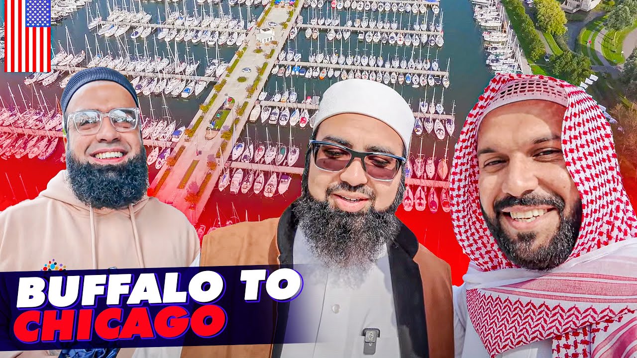 Boats Ka Graveyard ⛵ | Buffalo to Chicago 🇺🇸 | Chicago Meetup | ft. @YasirNadeemalWajidi