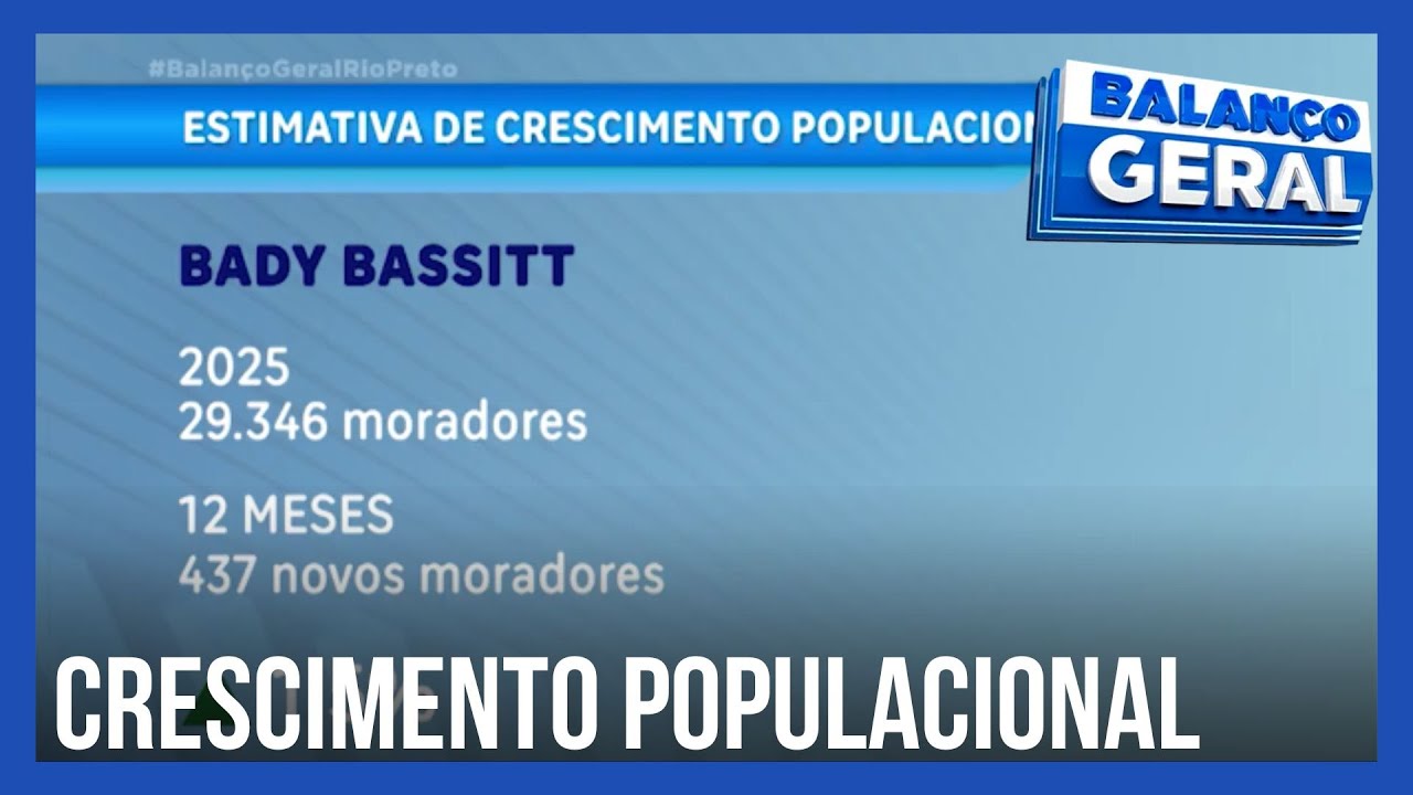 Bady bassitt &eacute; a cidade que mais cresceu na regi&atilde;o