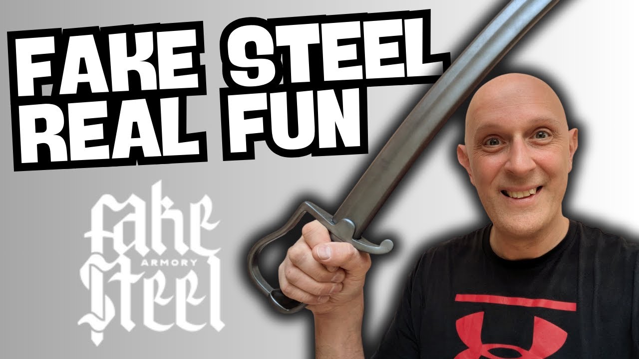 FUN & SAFE training weapons for SWORD FIGHTING: FakeSteel Armory REVIEWED