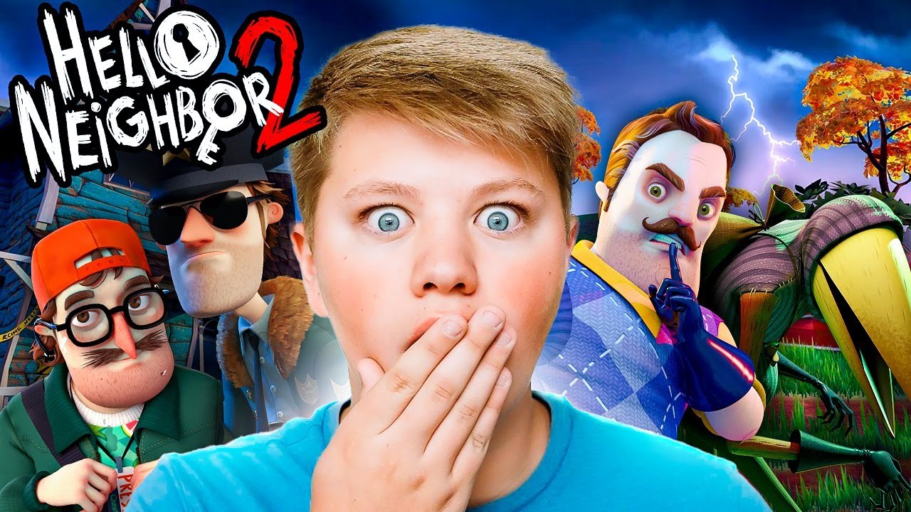 Scariest Game EVER | Hello Neighbor 2 FULL MOVIE
