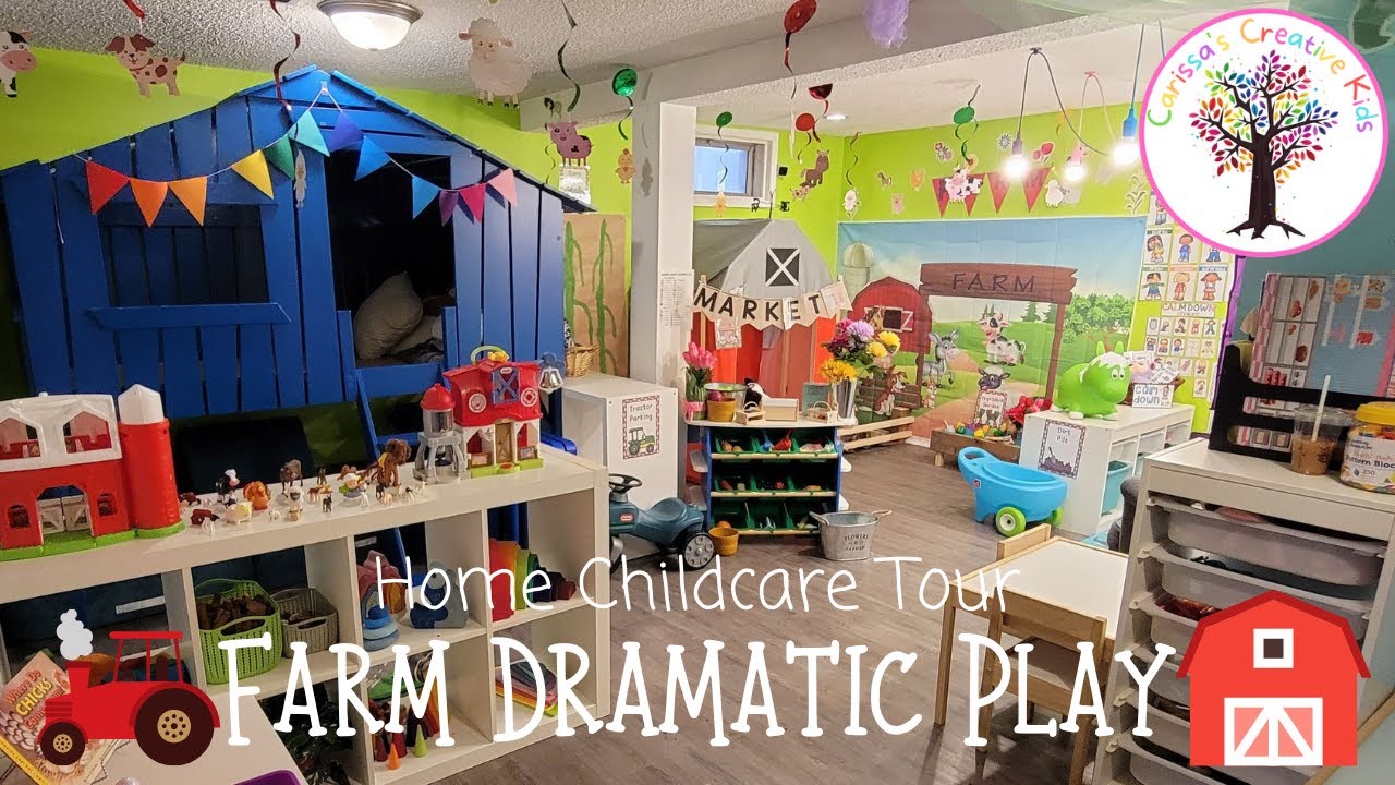 Farm Theme Dramatic Play | Home Childcare Tour