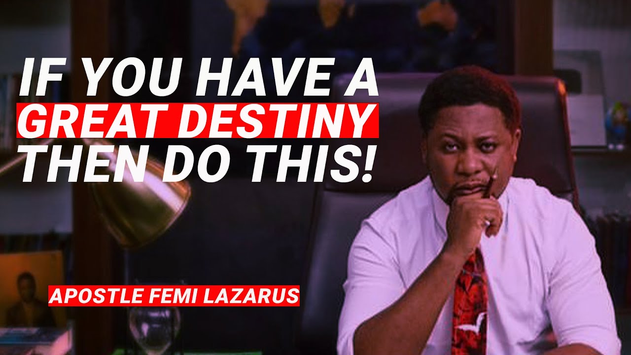 ЕСЛИ У ВАС ВЕЛИКАЯ СУДЬБА? ТОГДА ЗНАЙТЕ ЭТО ДО БРАКОСОЧЕТАНИЯ. — АПОСТОЛА ФЕМИИ ЛАЗАРЯ