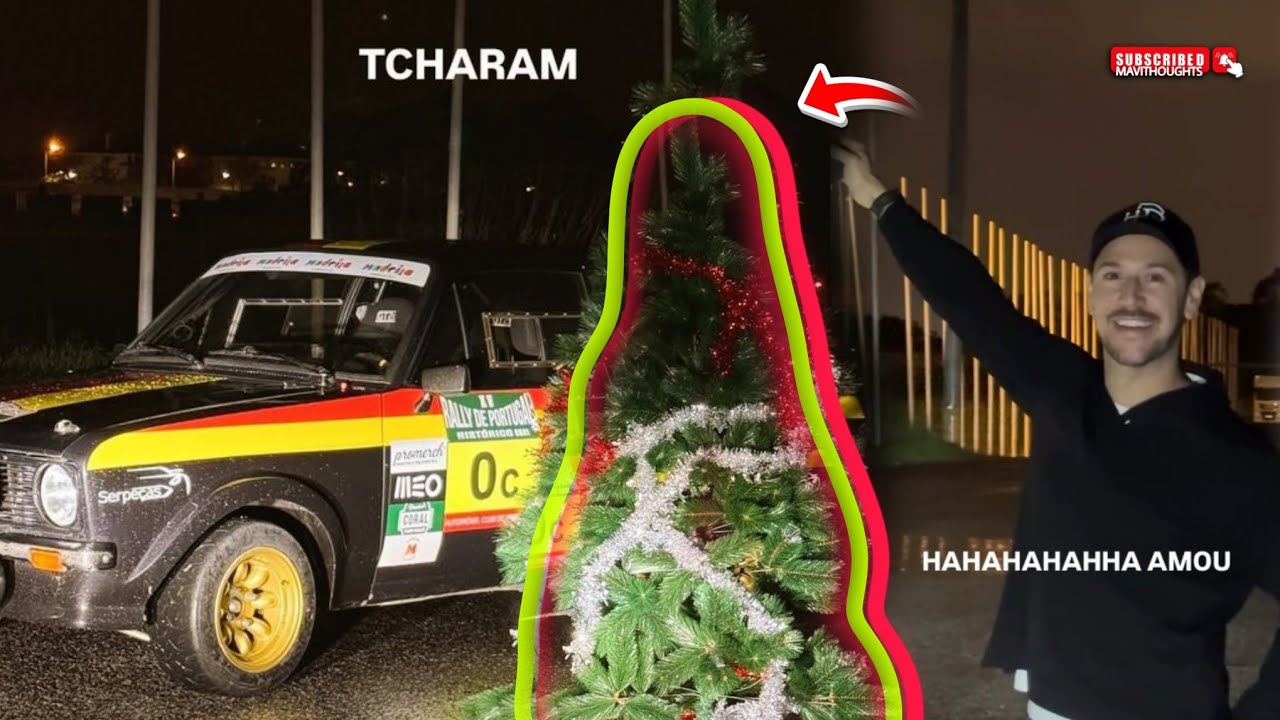 “Feliz Natal”🎄 A Árvore de Natalais original e Exclusiva da Família Gomes Sousa em Modo Rally 😂❤️